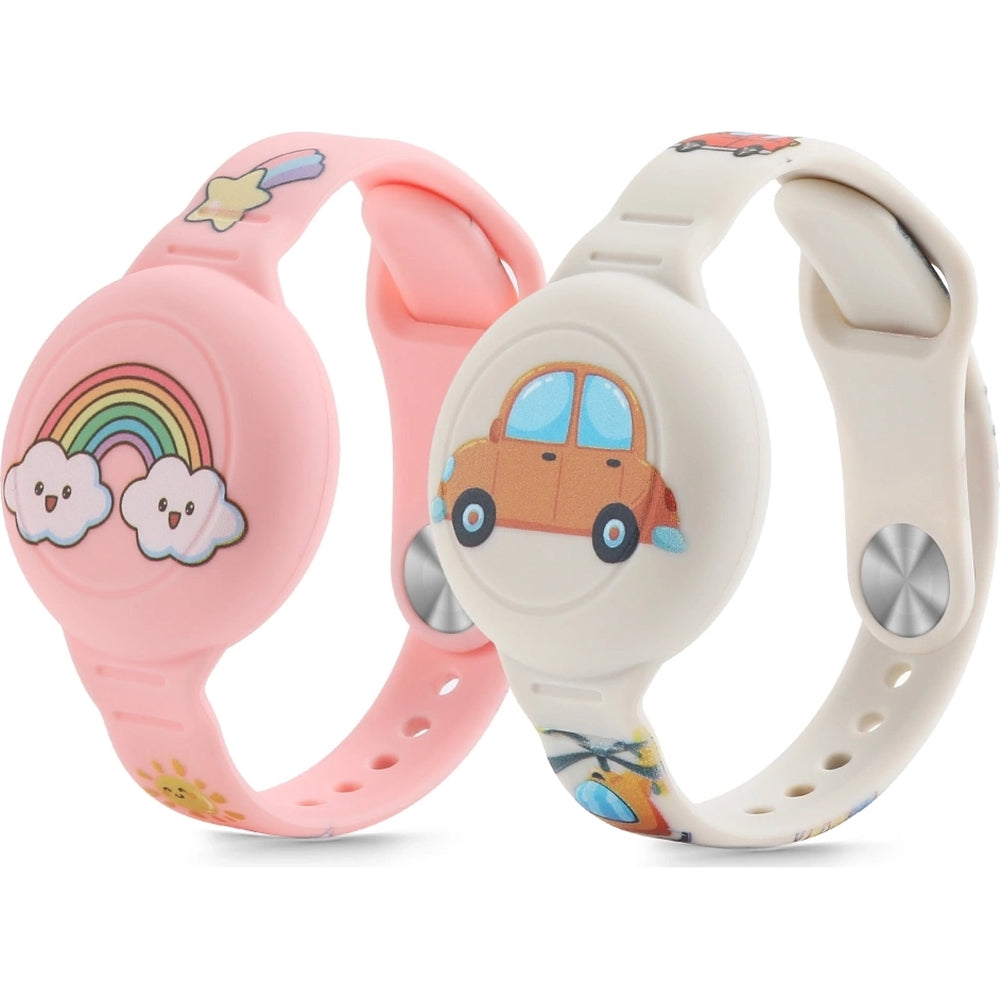 Baby-Armband für Apple AirTag, Tech-Protect Smooth for Kids, 2 Stück