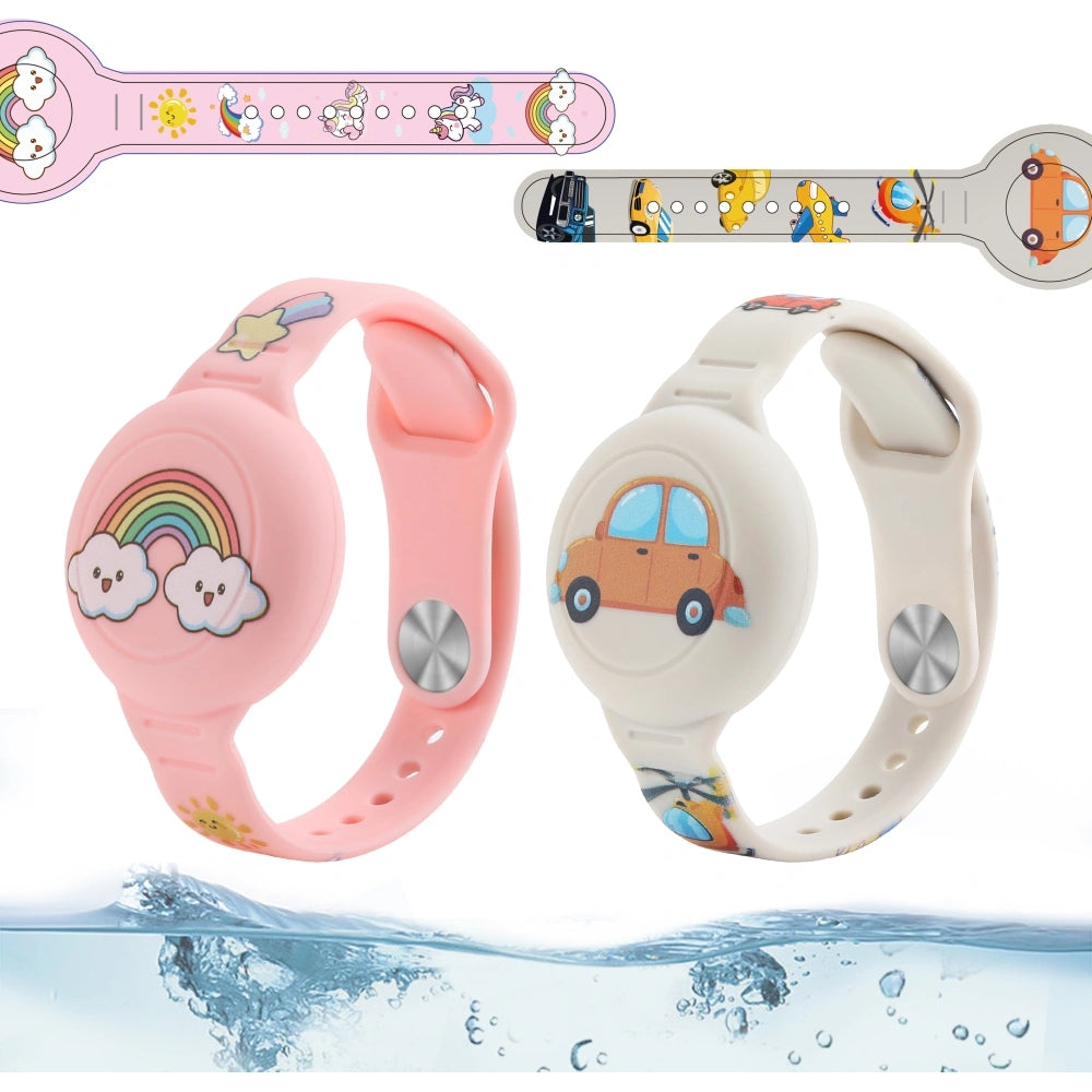 Baby-Armband für Apple AirTag, Tech-Protect Smooth for Kids, 2 Stück