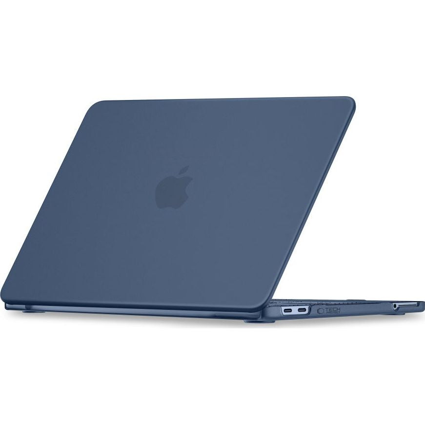 Schutzhülle für MacBook Neo 13" A18 Pro 2026, Tech-Protect Softshell, mattes Durchscheinend-Blau