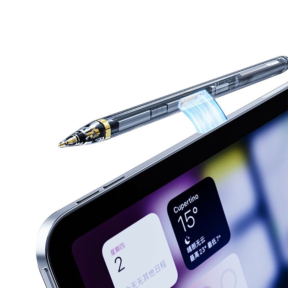 Ersatzspitzen für Stylus Tech-Protect Stylus Tips, 4 Stück, Transparent