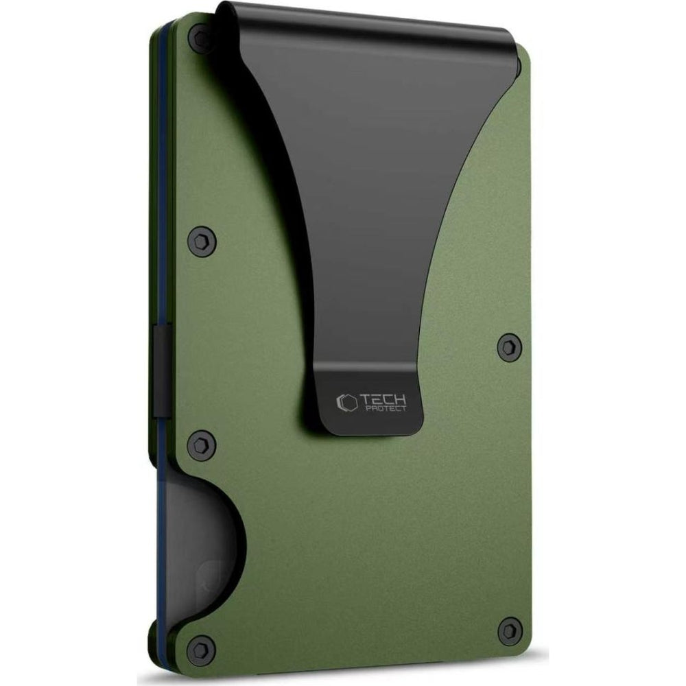 Kartenhalter mit RFID-Schutz, Tech-Protect Thorn, Grün