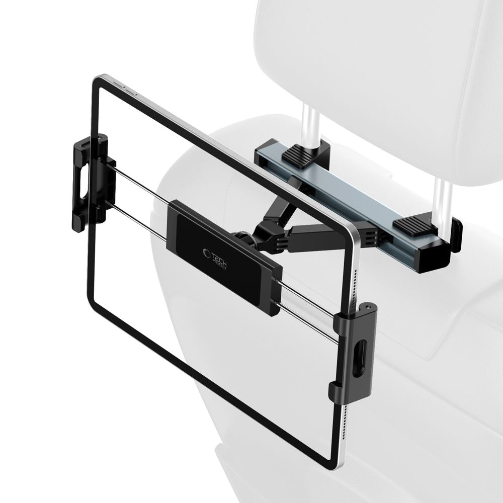 Autohalterung für Kopfstütze für Tablet/Telefon, Tech-Protect V3 Headrest Car Mount, Schwarz