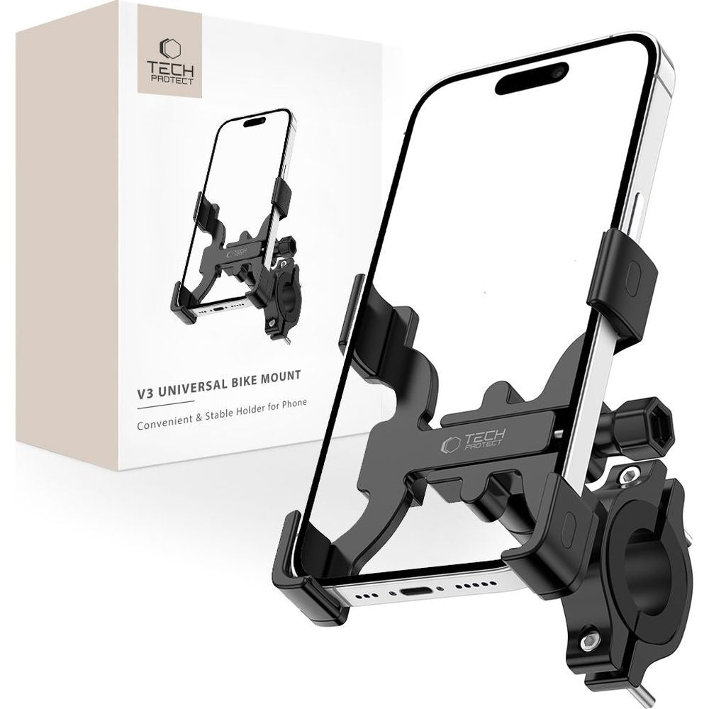 Universal Fahrradhalterung Tech-Protect V3, Schwarz