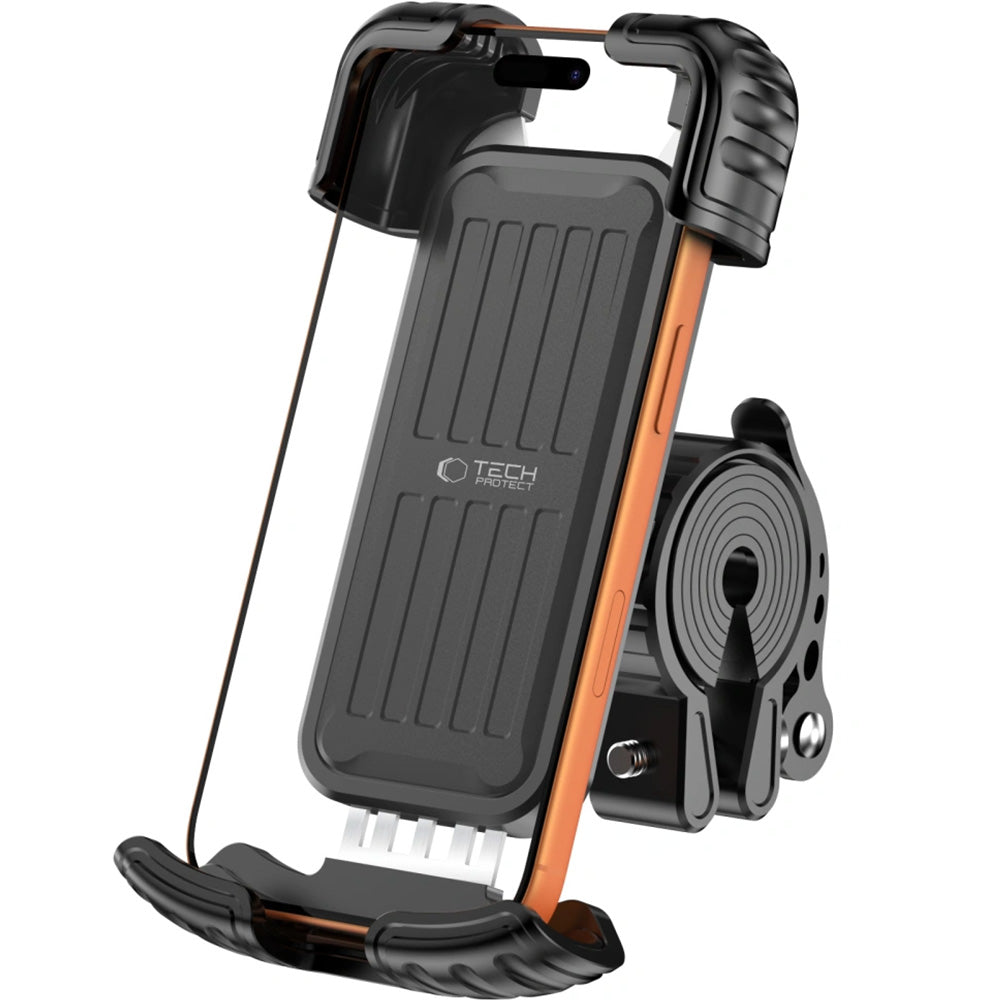 Fahrrad-/Motorradhalterung für Handy am Lenker, Tech-Protect V7, Schwarz
