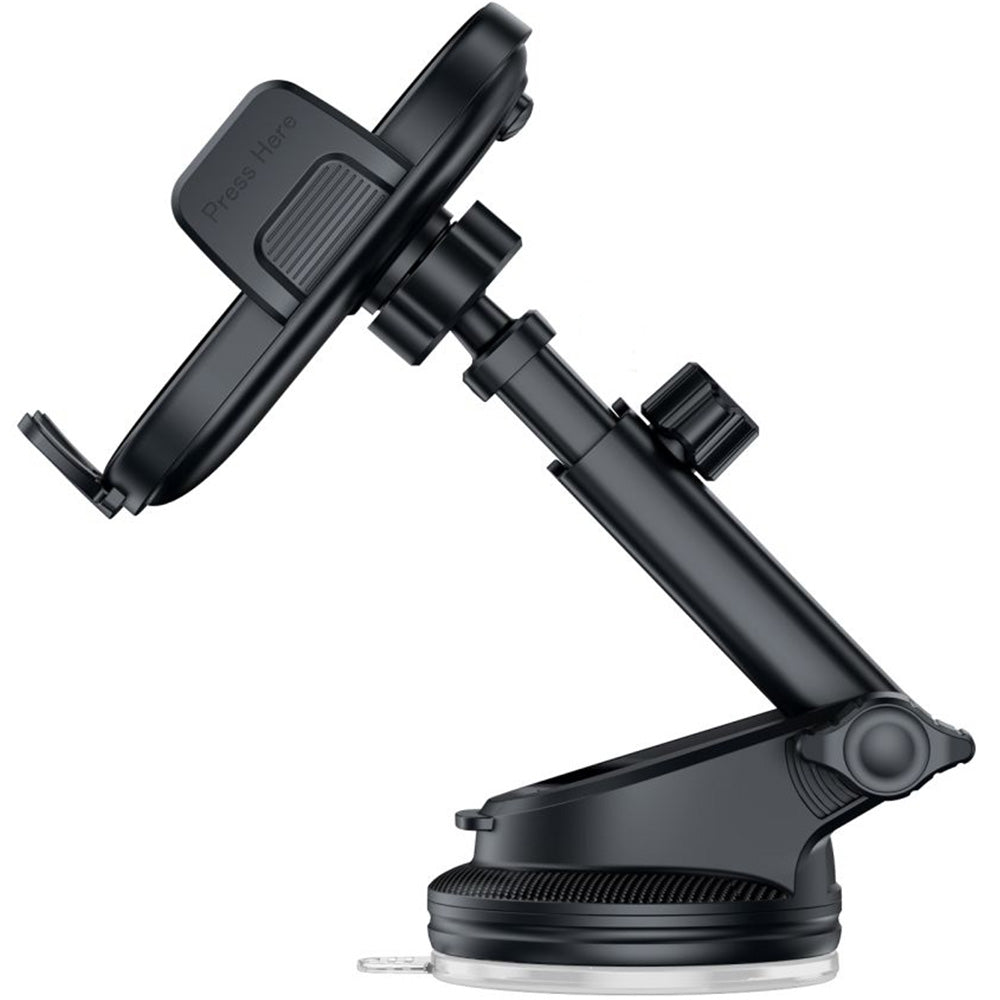 Autohalterung für Cockpit / Armaturenbrett / Windschutzscheibe Tech-Protect V7 Universal, Schwarz
