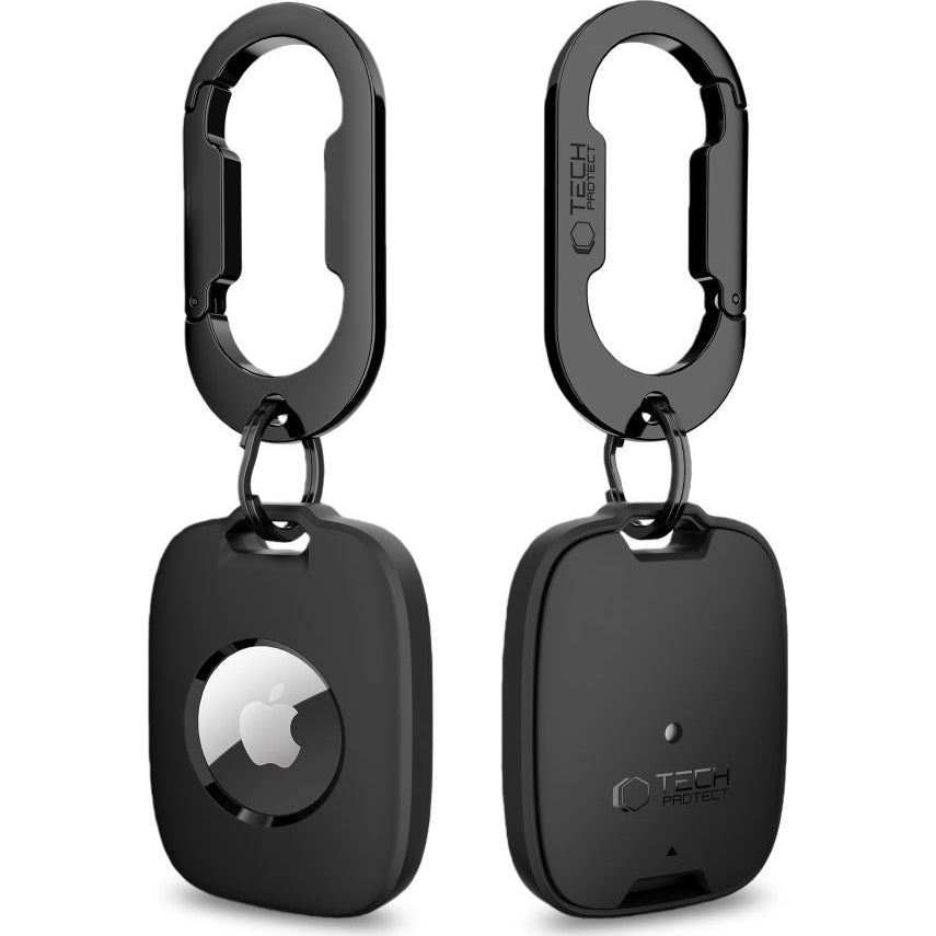 Schutzhülle / Schlüsselanhänger für Apple AirTag, Tech-Protect Velar, Schwarz