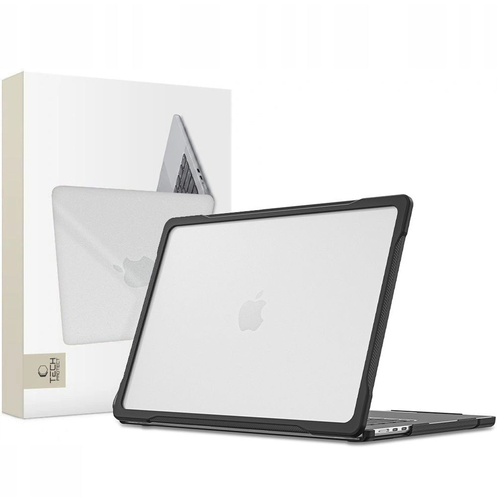 Schutzhülle für MacBook Air 15.3" M5 / M4 / M3 / M2, Tech-Protect Velar, Transparent-Matt