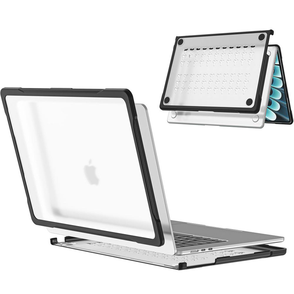Schutzhülle für MacBook Air 15.3" M5 / M4 / M3 / M2, Tech-Protect Velar, Transparent-Matt