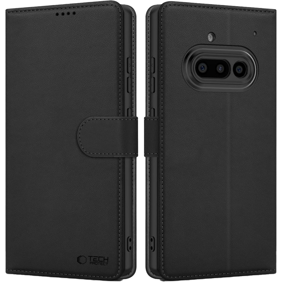 Handyhülle für Nothing Phone (3a), Tech-Protect Wallet, Schwarz