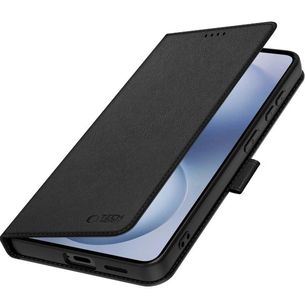 Handyhülle mit Klappe für Xiaomi 17T Pro, Tech-Protect Wallet, Schwarz