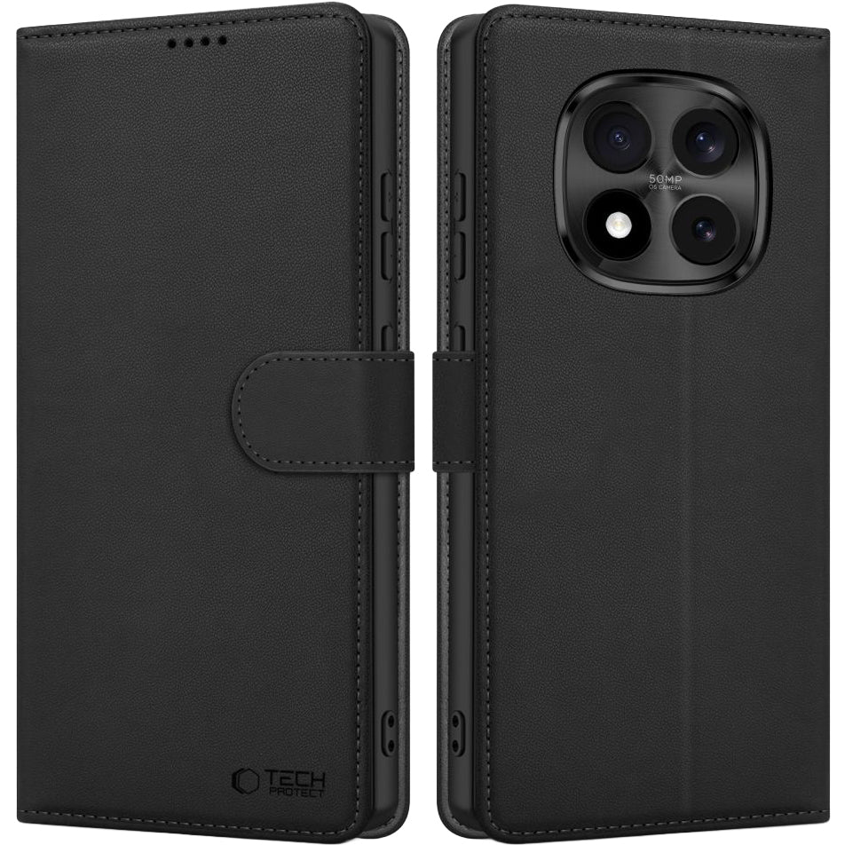 Handyhülle für Xiaomi Redmi Note 15 Pro 5G, Tech-Protect Wallet, Schwa