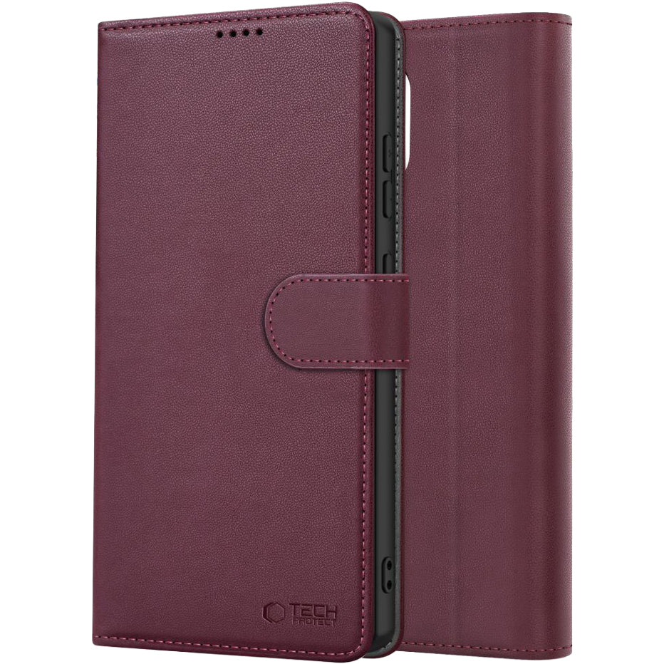 Handyhülle für Xiaomi Redmi Note 15 Pro 5G, Tech-Protect Wallet, Kastanienbraun