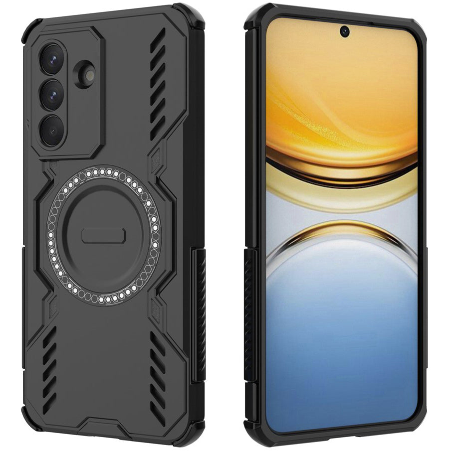 Handyhülle für Galaxy A57 5G, Techsuit ArmorMag Case, Schwarz
