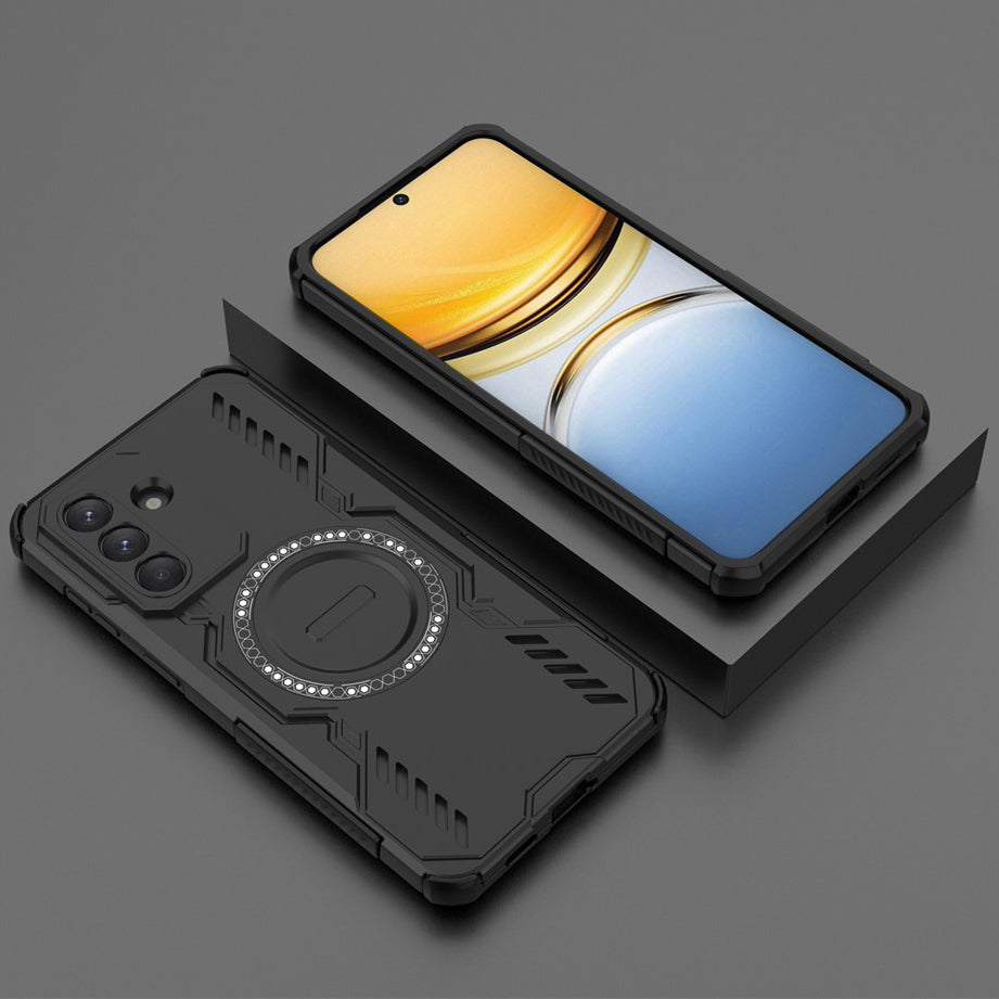 Handyhülle für Galaxy A57 5G, Techsuit ArmorMag Case, Schwarz