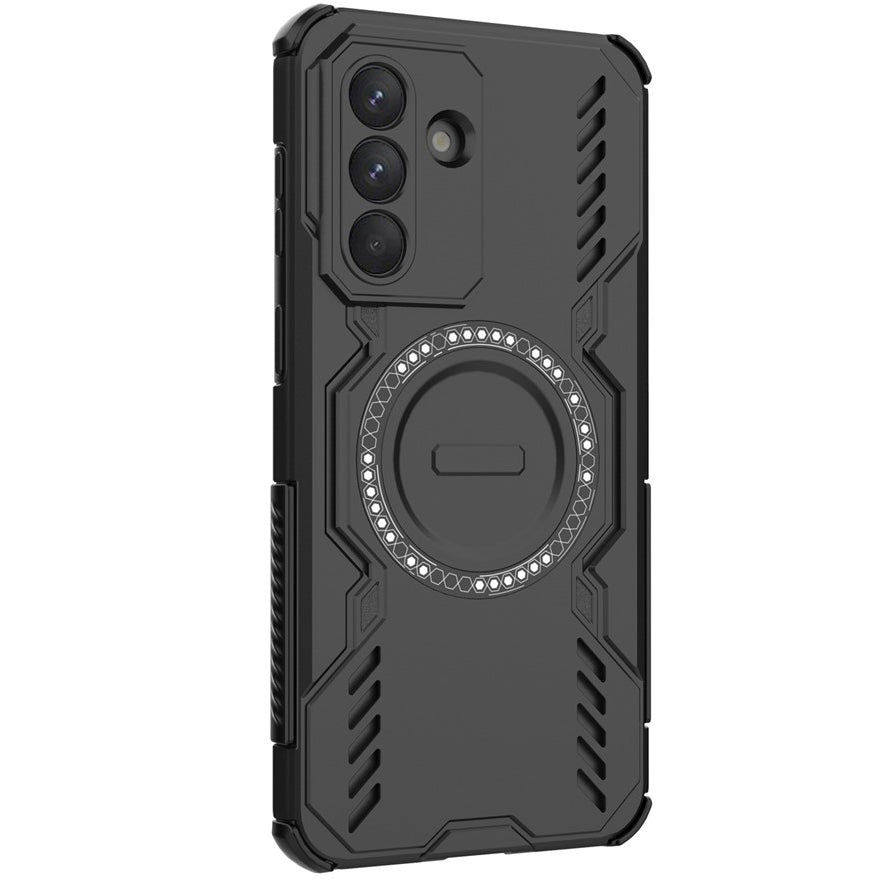 Handyhülle für Galaxy A57 5G, Techsuit ArmorMag Case, Schwarz