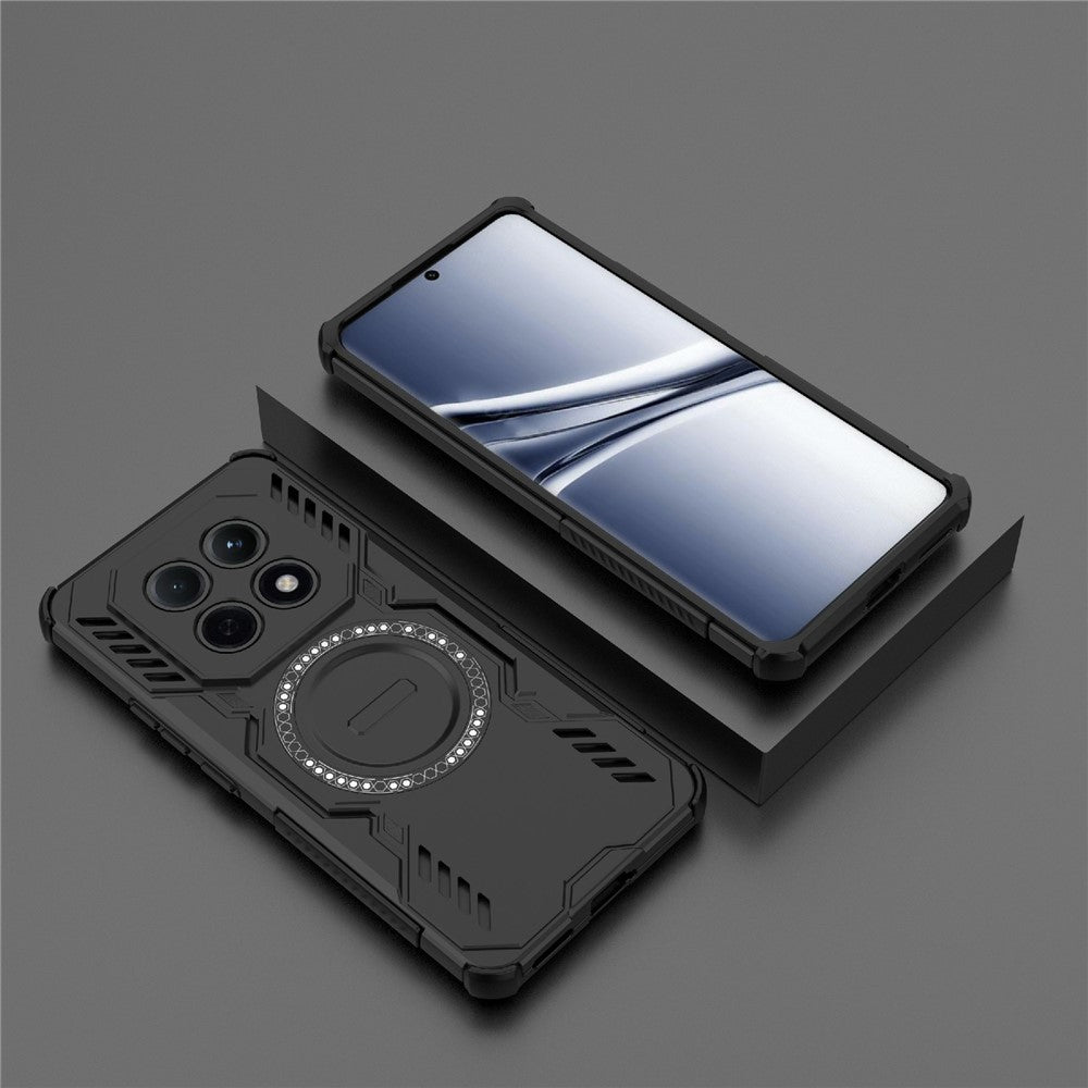Handyhülle für Xiaomi Redmi Note 15 5G / POCO M8 5G, Techsuit ArmorMag Case, Schwarz