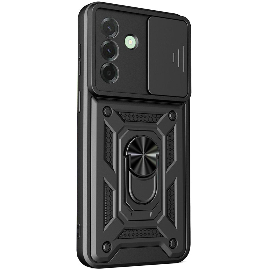 Handyhülle für Galaxy A57 5G, Techsuit CamShield Series, Schwarz