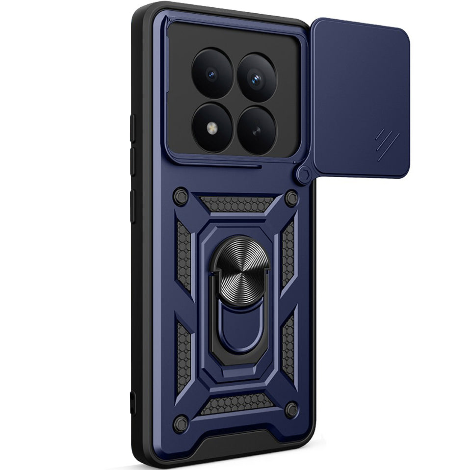 Handyhülle für Xiaomi Redmi Note 15 Pro Plus 5G / POCO M8 Pro 5G, Techsuit CamShield Series, Dunkelblau