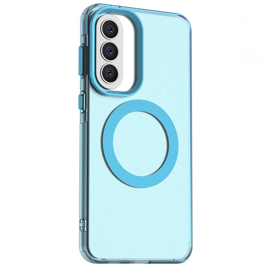 Handyhülle für Galaxy A57 5G, Techsuit CandyCase MagSafe, Blau