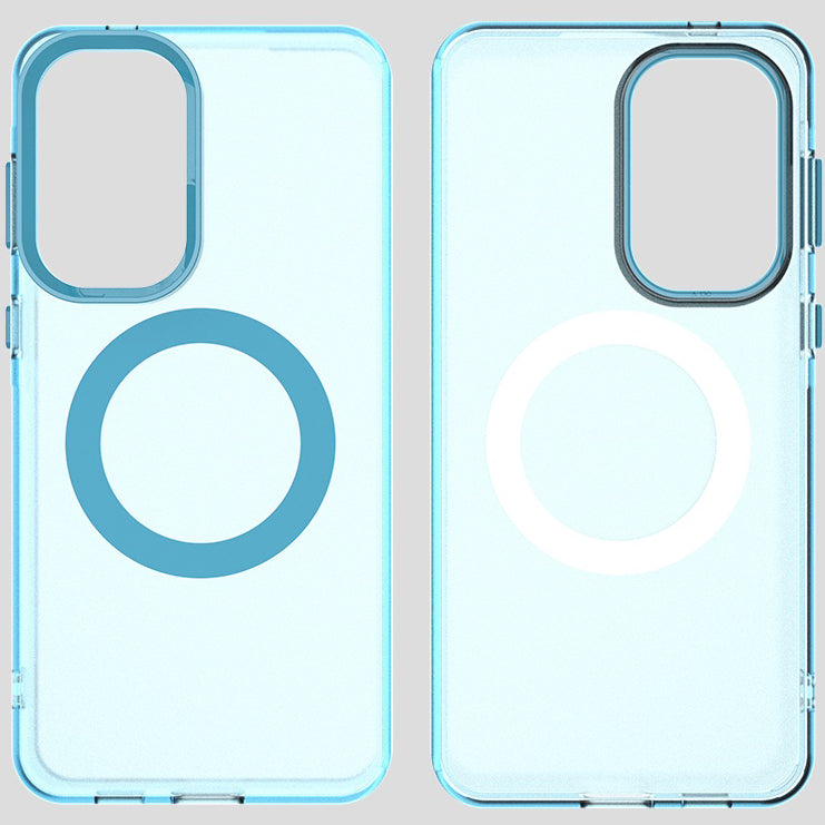 Handyhülle für Galaxy A57 5G, Techsuit CandyCase MagSafe, Blau