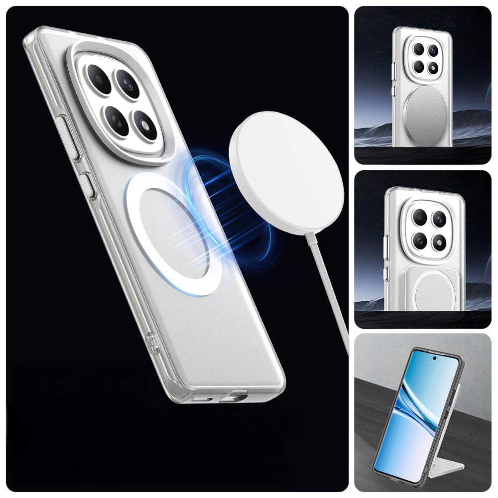 Handyhülle für Xiaomi Redmi Note 15 4G / Redmi Note 15 5G / POCO M8 5G, Techsuit CandyCase MagSafe, Weiß