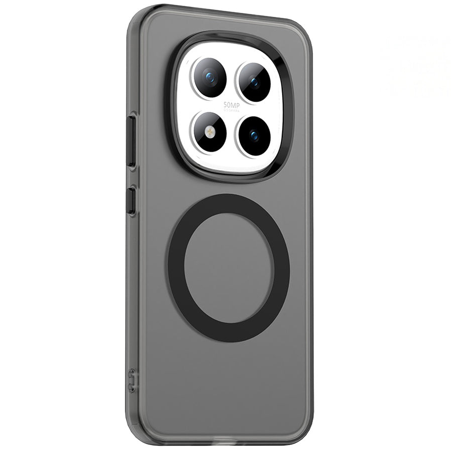 Handyhülle für Xiaomi Redmi Note 15 Pro Plus 5G / POCO M8 Pro 5G, Techsuit CandyCase MagSafe, Schwarz