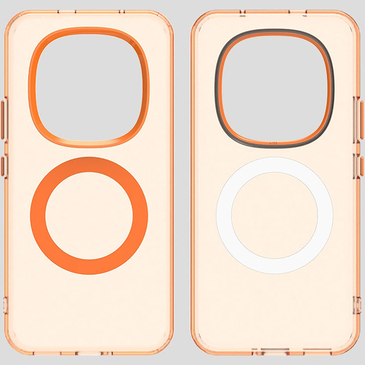 Handyhülle für Xiaomi Redmi Note 15 Pro Plus 5G / POCO M8 Pro 5G, Techsuit CandyCase MagSafe, Orange
