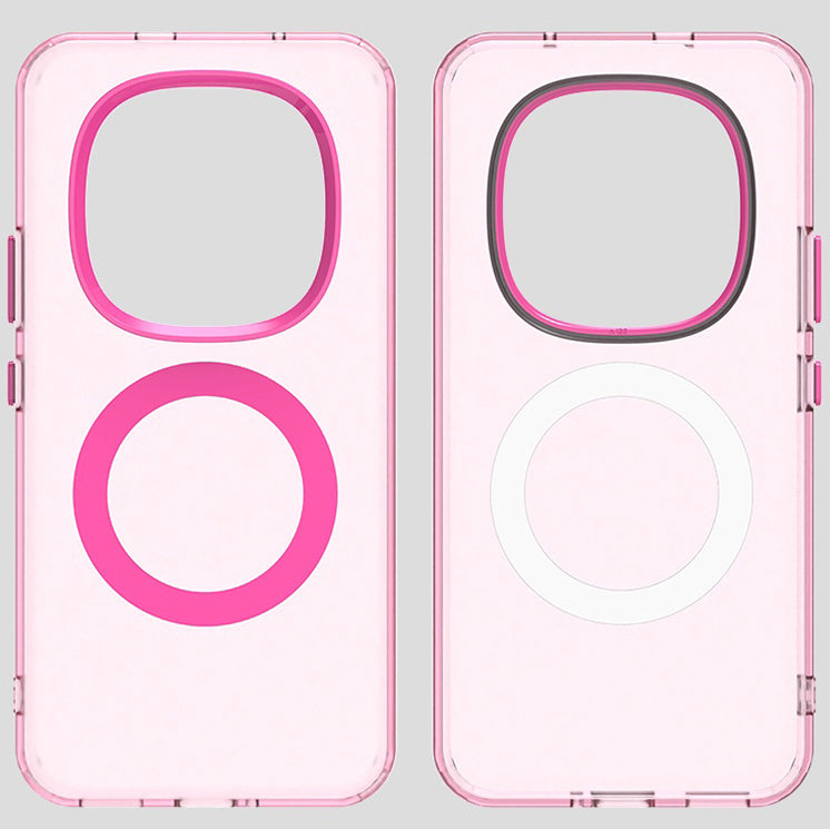 Handyhülle für Xiaomi Redmi Note 15 Pro Plus 5G / POCO M8 Pro 5G, Techsuit CandyCase MagSafe, Rosa