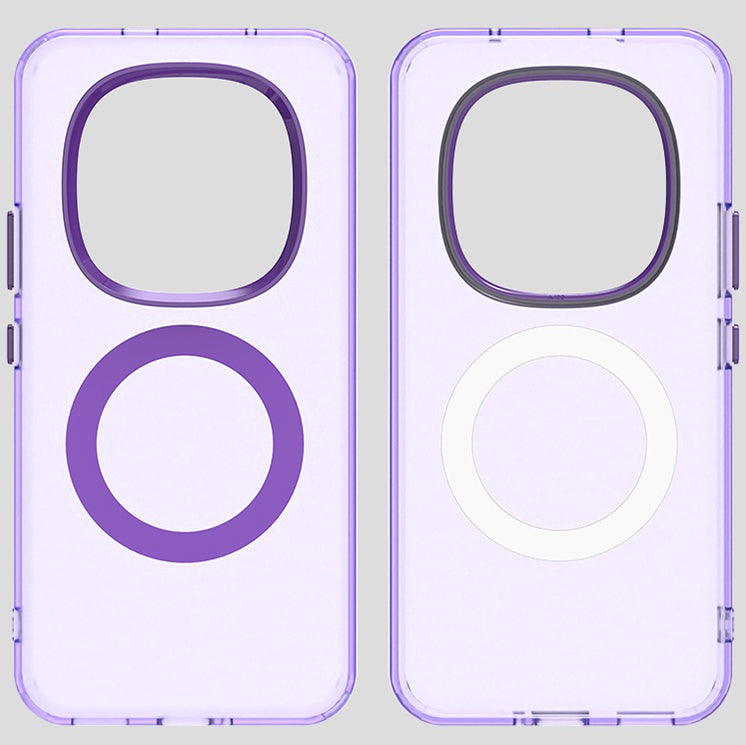Handyhülle für Xiaomi Redmi Note 15 Pro Plus 5G / POCO M8 Pro 5G, Techsuit CandyCase MagSafe, Violett