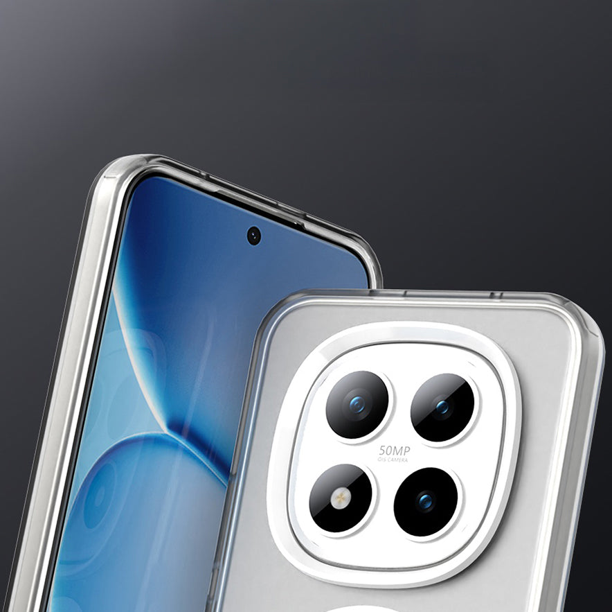 Handyhülle für Xiaomi Redmi Note 15 Pro Plus 5G / POCO M8 Pro 5G, Techsuit CandyCase MagSafe, Weiß