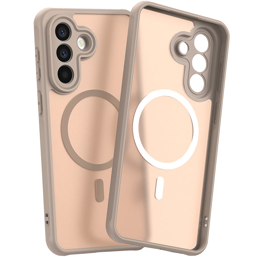 Handyhülle für Galaxy A57 5G, Techsuit HaloFrost II MagSafe, Golden