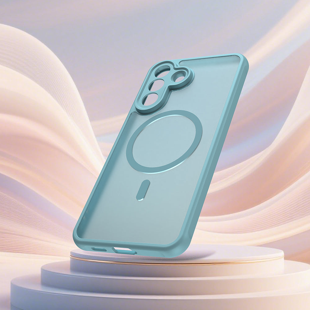 Handyhülle für Galaxy A57 5G, Techsuit HaloFrost II MagSafe, Minzfarben