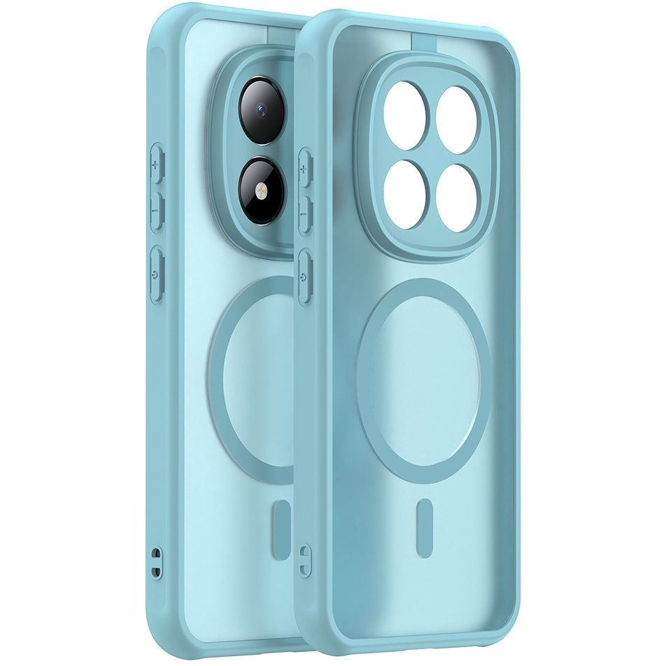 Handyhülle für Xiaomi Redmi Note 15 Pro 5G, Techsuit HaloFrost II MagSafe, Minzfarben