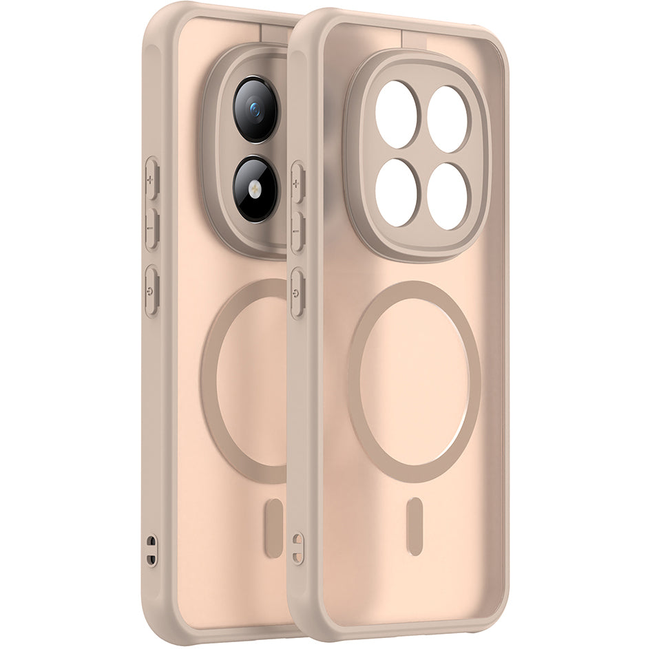 Handyhülle für Xiaomi Redmi Note 15 Pro Plus 5G / POCO M8 Pro 5G, Techsuit HaloFrost II MagSafe, Golden