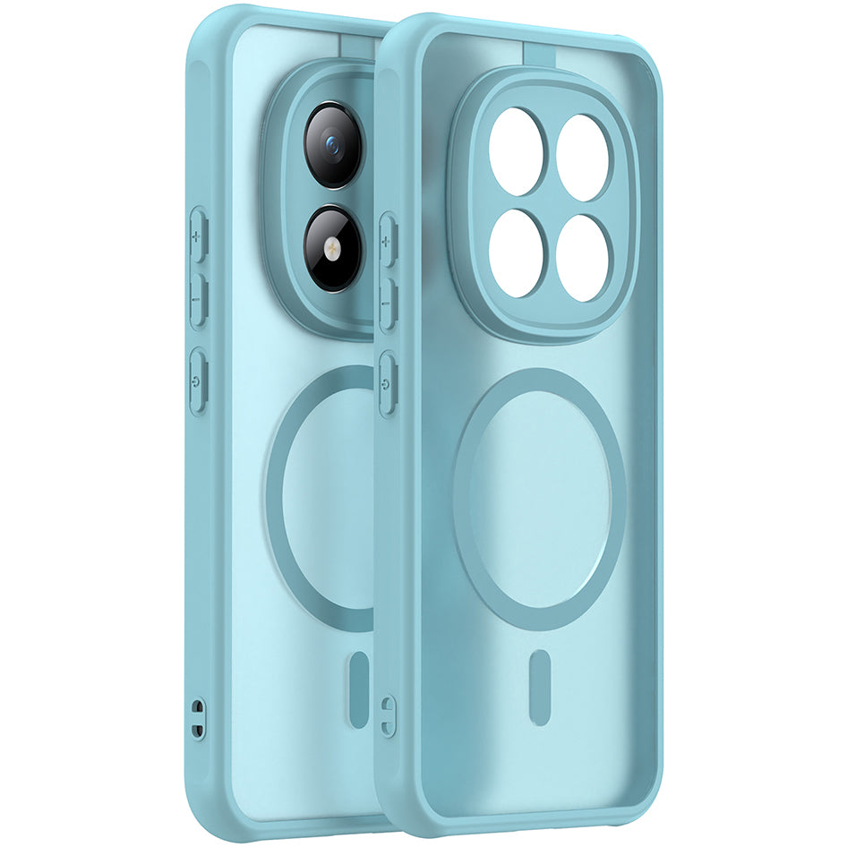 Handyhülle für Xiaomi Redmi Note 15 Pro Plus 5G / POCO M8 Pro 5G, Techsuit HaloFrost II MagSafe, Minzfarben