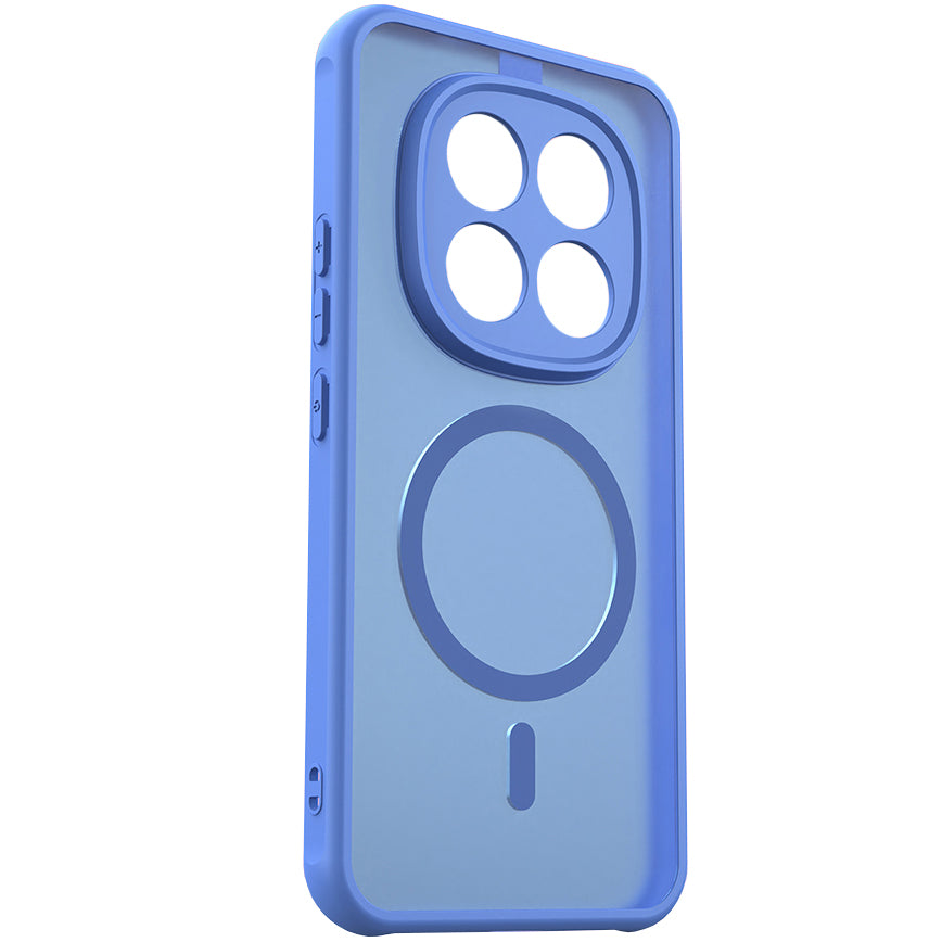 Handyhülle für Xiaomi Redmi Note 15 Pro Plus 5G / POCO M8 Pro 5G, Techsuit HaloFrost II MagSafe, Hellblau
