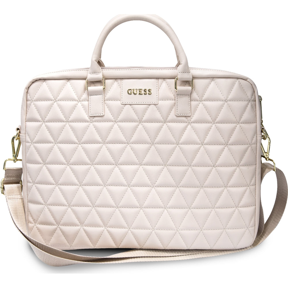 Tasche Guess Quilted Bag für Laptops 13'' / 14'' / 15'', Rosa