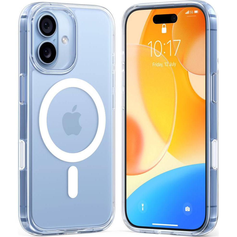 Handyhülle für iPhone 17, Torras Guardian-Mag mit MagSafe, Transparent