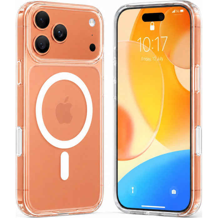 Handyhülle für iPhone 17 Pro, Torras Guardian-Mag mit MagSafe, Transparent