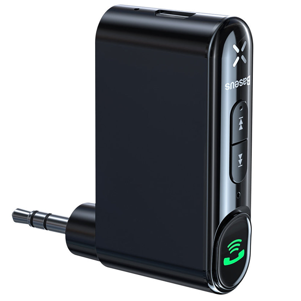 Adapter Baseus Transmiter Audio BSBA-02 (Overseas Edition), Schwarz