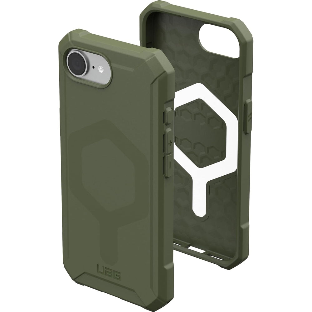 Handyhülle für iPhone 17e, Urban Armor Gear Essential Armor Mag mit MagSafe, Grün