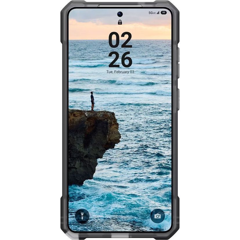 Handyhülle für Galaxy S26 Ultra, Urban Armor Gear Essential Armor Mag mit MagSafe, Grau