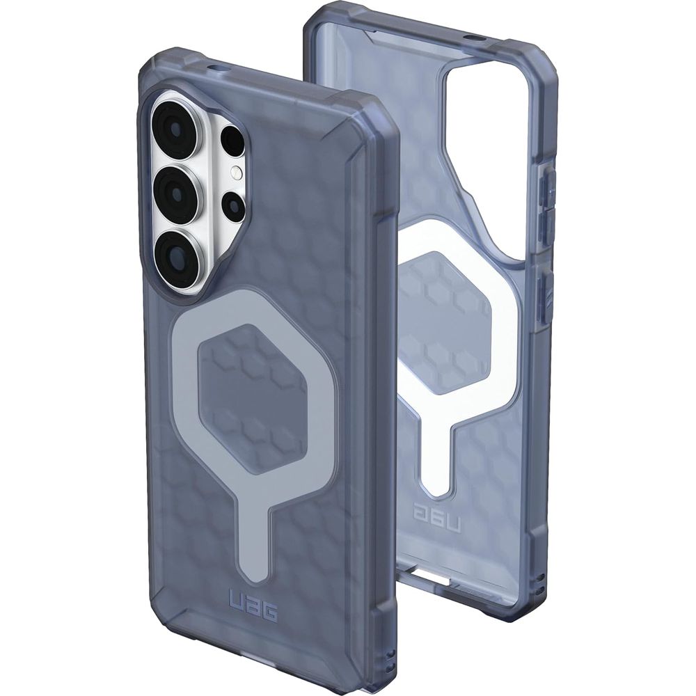 Handyhülle für Galaxy S26 Ultra, Urban Armor Gear Essential Armor Mag mit MagSafe, Durchscheinend-Blau