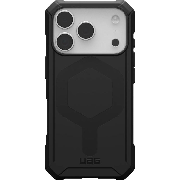 Handyhülle für iPhone 18 Pro / 17 Pro, UAG Essential Armor Mag, Schwarz