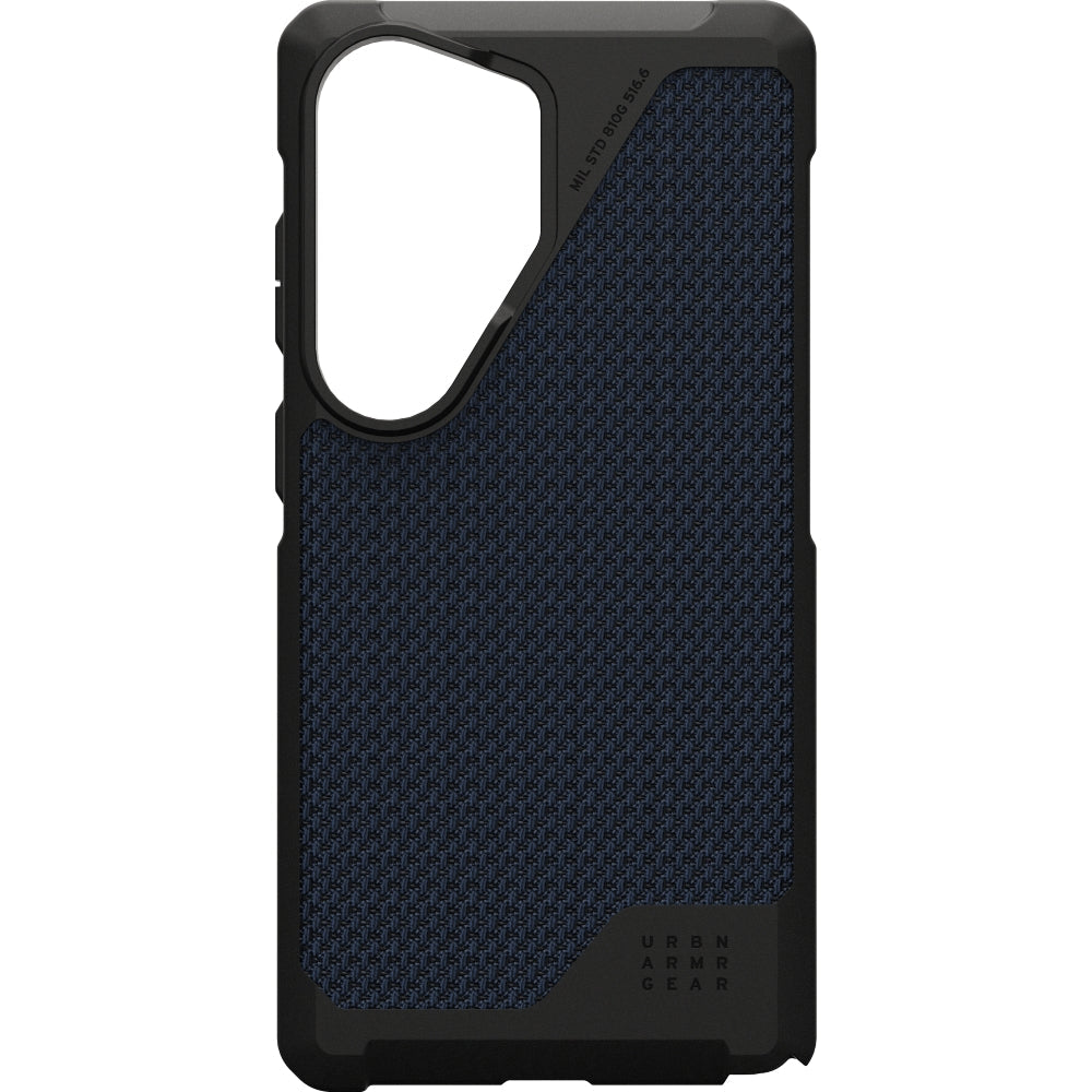 Handyhülle für Galaxy S26 Ultra, Urban Armor Gear Metropolis LT Magnet Kevlar, Marineblau mit Kevlar