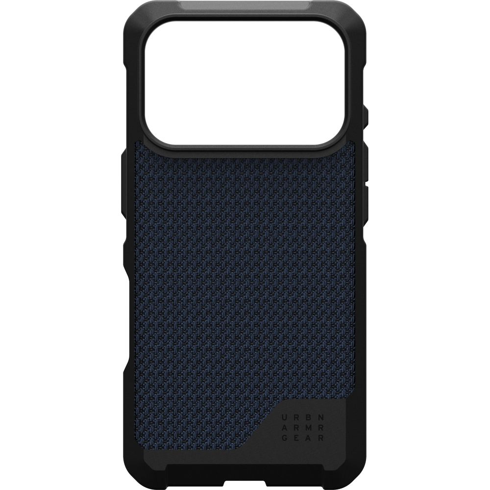 Handyhülle für iPhone 18 Pro / 17 Pro, UAG Metropolis LT Mag mit MagSafe, Marineblau mit Kevlar