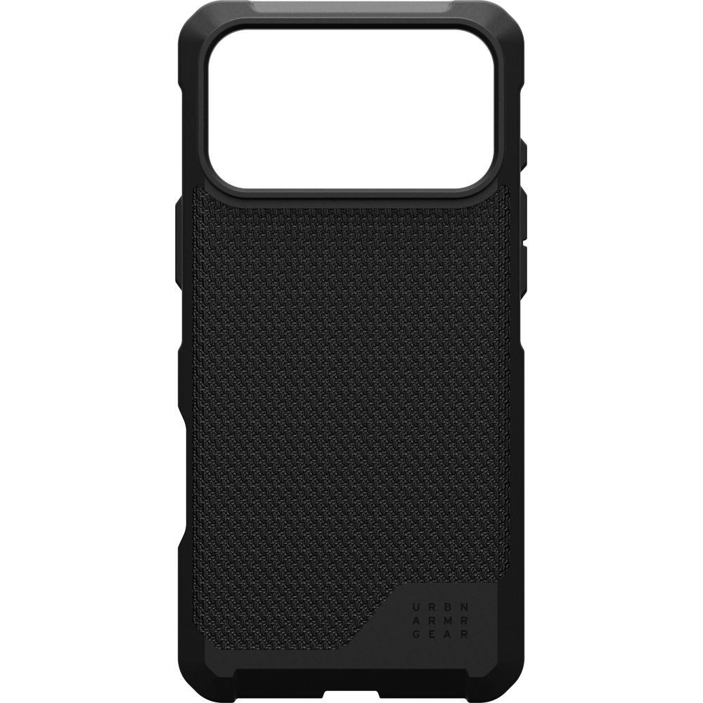 Handyhülle für iPhone 18 Pro Max / 17 Pro Max, UAG Metropolis LT Mag mit MagSafe, Schwarz mit Kevlar