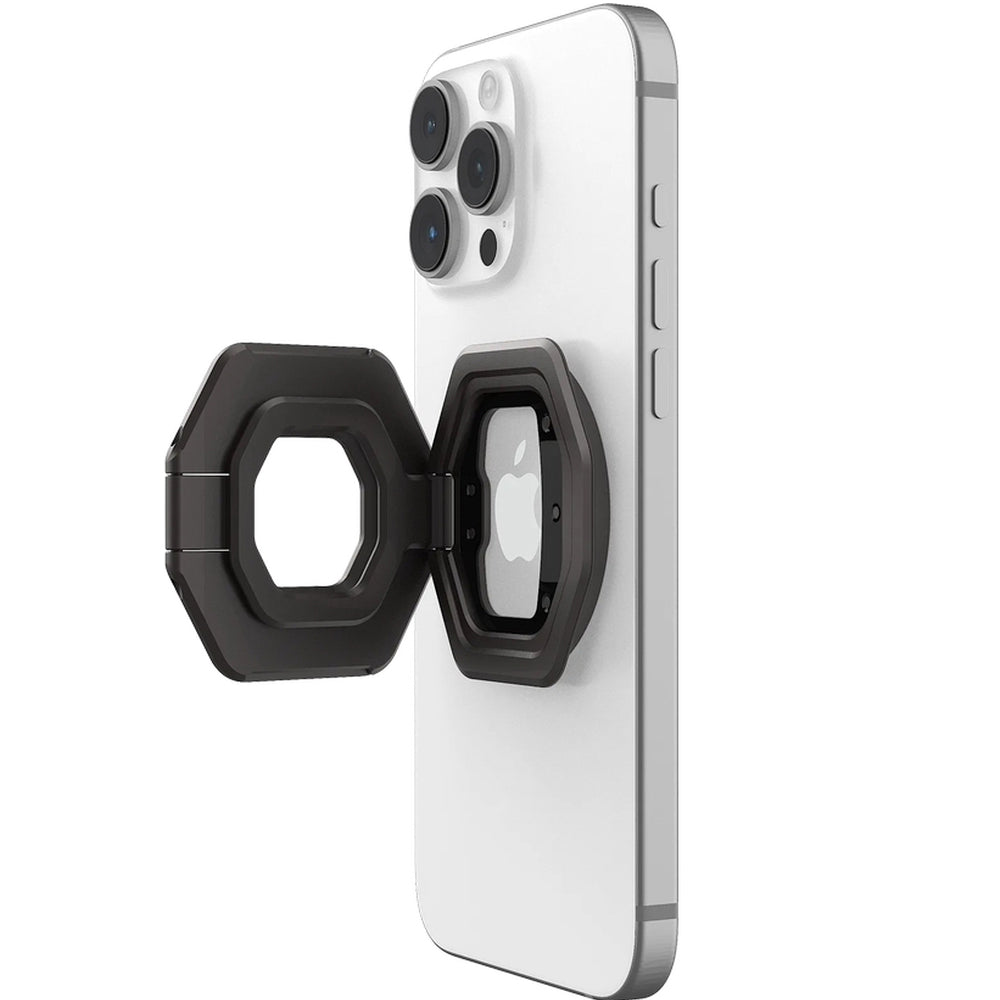Magnetischer Fingerhalter Urban Armor Gear Monarch Dual Magnetic Ring Stand für MagSafe, Metallgrau