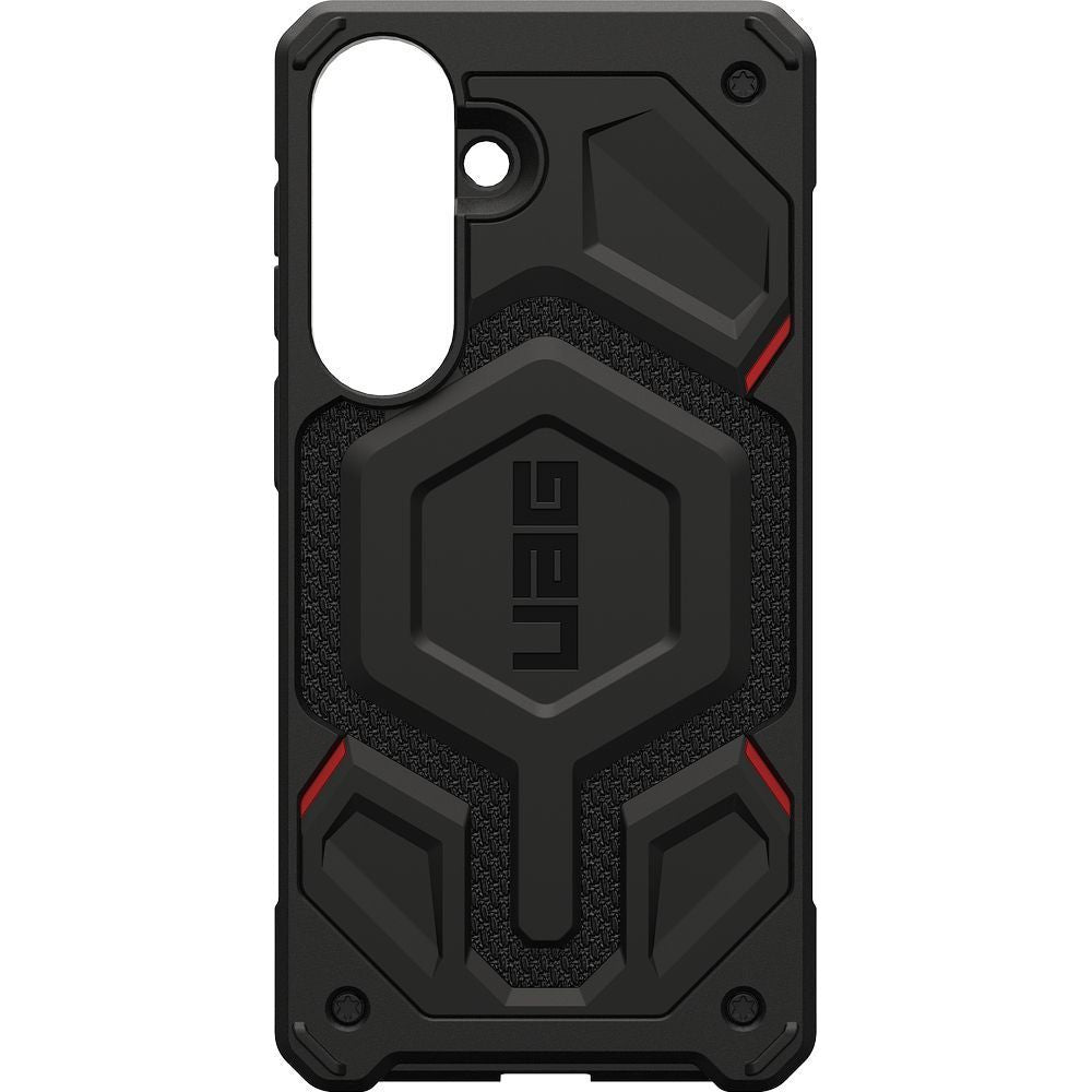 Handyhülle für Galaxy S26 Plus, Urban Armor Gear Monarch Pro Mag mit MagSafe, Schwarz mit Kevlar