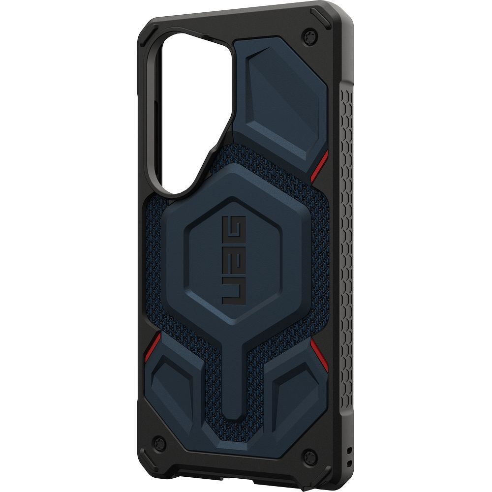 Handyhülle für Galaxy S26 Ultra, Urban Armor Gear Monarch Pro Mag mit MagSafe, Marineblau mit Kevlar